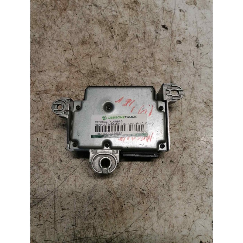 Recambio de centralita airbag para renault megane ii berlina 3p 1.5 dci diesel referencia OEM IAM 8200412026B 607139300 3