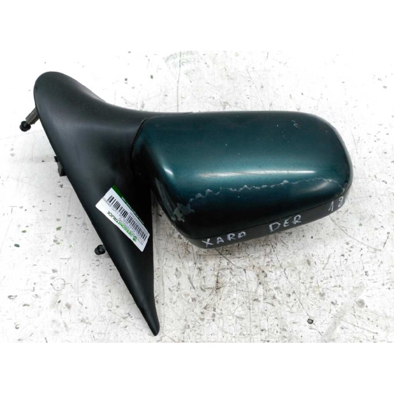 Recambio de retrovisor derecho para citroën xsara berlina 1.9td attraction referencia OEM IAM - Verde 3