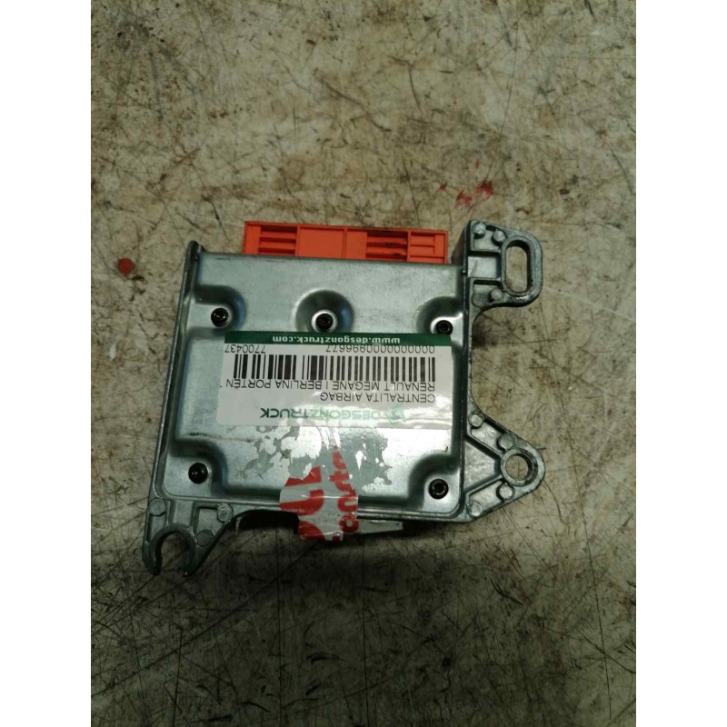Recambio de centralita airbag para renault megane i berlina hatchback (ba0) 1.9 dti diesel cat referencia OEM IAM 7700437477A 55 3