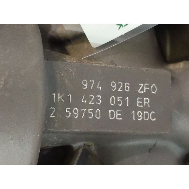 Recambio de cremallera direccion para volkswagen golf vi (5k1) rabbit referencia OEM IAM 1K1423051ER - Gris 2