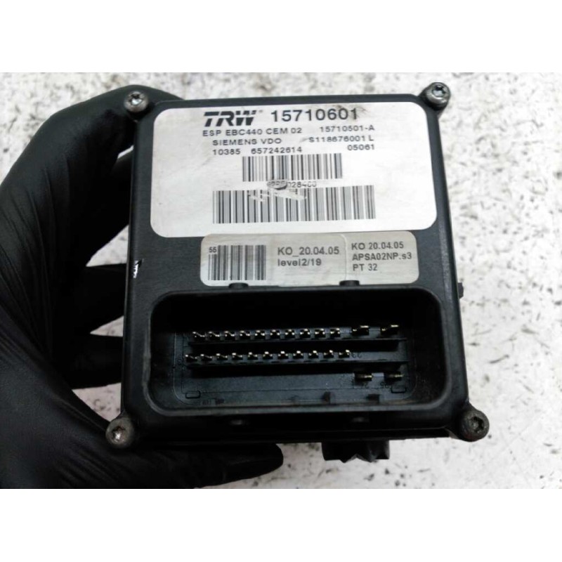 Recambio de abs para peugeot 407 sw sport referencia OEM IAM S118676001L 15710501A - Gris 3