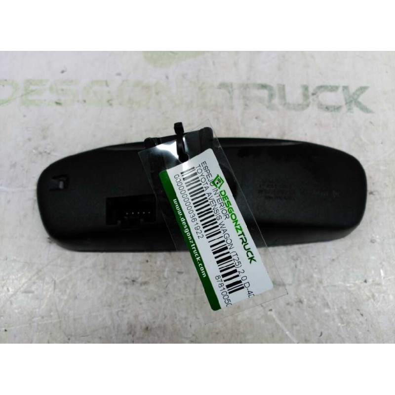 Recambio de espejo interior para toyota avensis wagon (t25) 2.0 d-4d executive referencia OEM IAM 8781005042 2