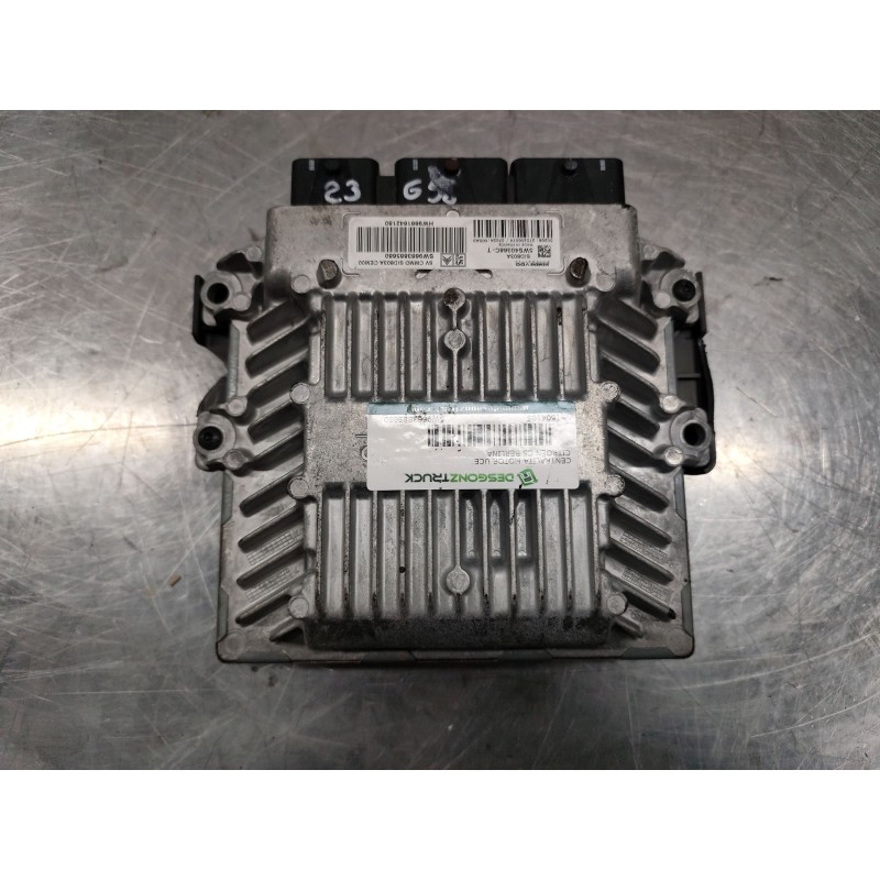 Recambio de centralita motor uce para citroën c5 berlina 2.0 hdi fap cat (rhr / dw10bted4) referencia OEM IAM SW9663885680 5WS40 - Gris