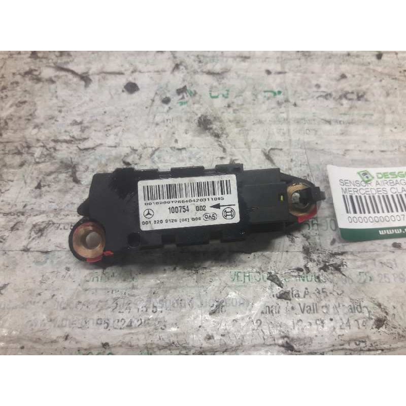 Recambio de sensor airbag para mercedes-benz clase c (w203) berlina 220 cdi (la) (203.008) referencia OEM IAM 001820912606 10075 - Gris