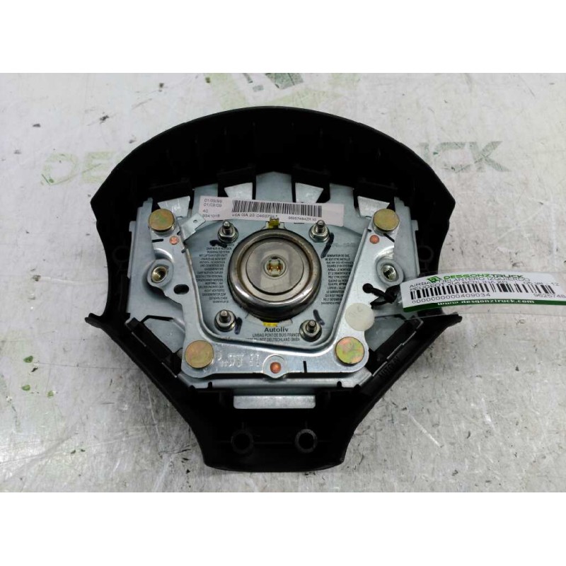 Recambio de airbag delantero izquierdo para peugeot 206 berlina xr referencia OEM IAM 96257484ZR - Azul 2