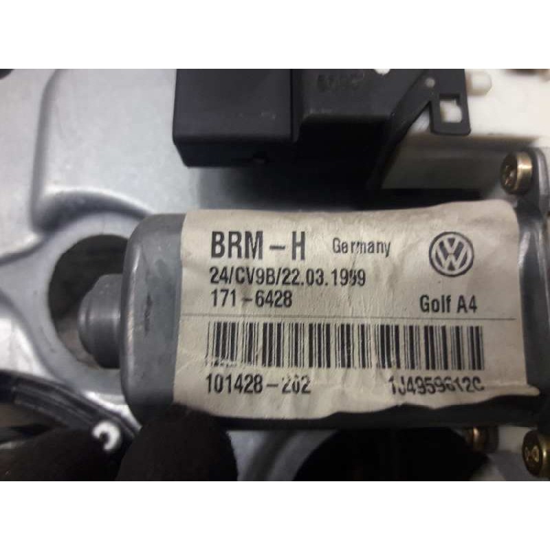 Recambio de elevalunas trasero derecho para volkswagen golf iv berlina (1j1) 1.9 tdi referencia OEM IAM 1J4839756A 2