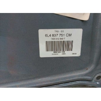 Recambio de elevalunas delantero izquierdo para seat ibiza (6l1) cool referencia OEM IAM 6L4837751CM  