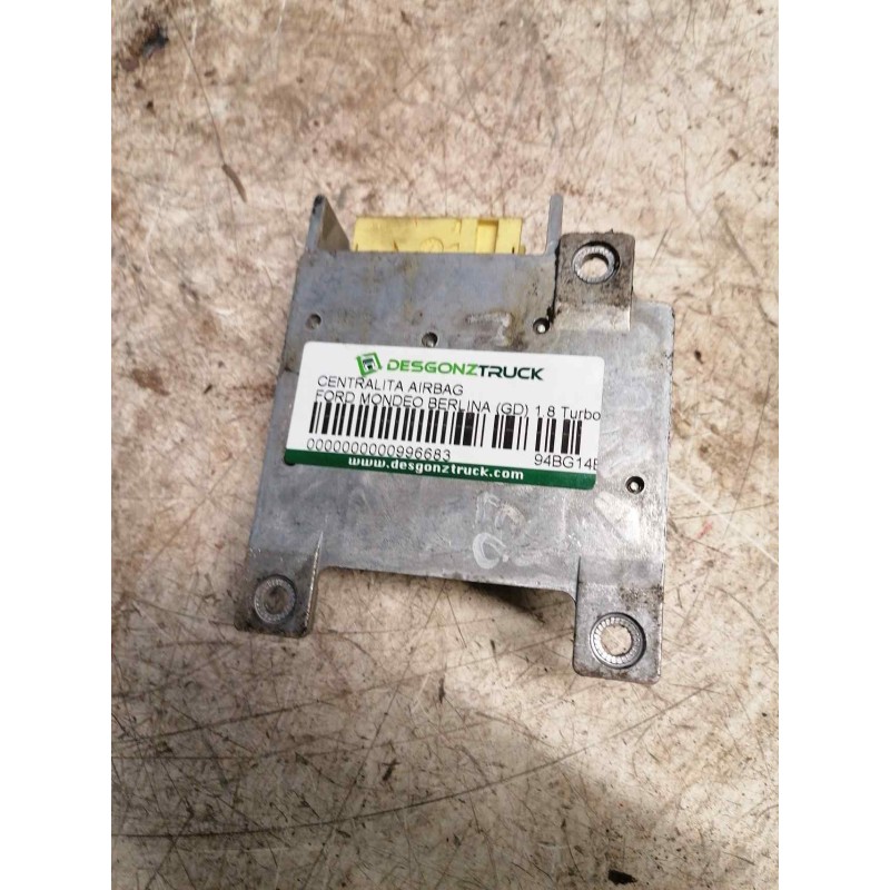 Recambio de centralita airbag para ford mondeo berlina (gd) 1.8 turbodiesel cat referencia OEM IAM 94BG14B056BA 3