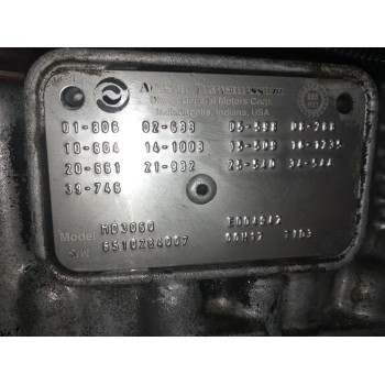 Recambio de caja cambios para iveco eurocargo 7.7 diesel referencia OEM IAM MD3060 ALLISON 6510284007