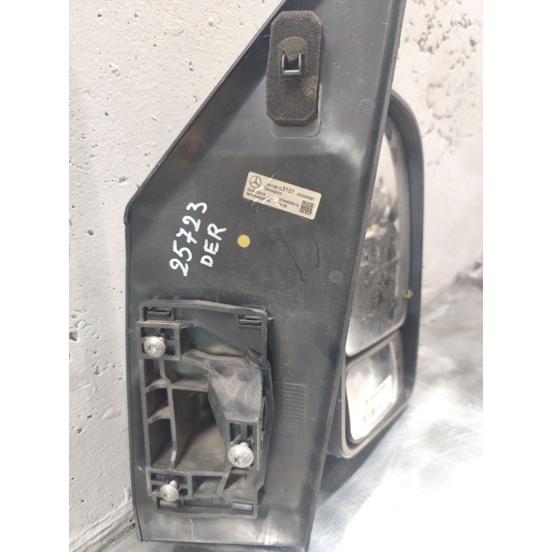Recambio de retrovisor derecho para mercedes-benz sprinter 3,5-t furgoneta (b907, b910) 314 cdi rwd (907.631, 907.633, 907.635, - Blanco