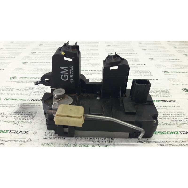 Recambio de cerradura puerta trasera izquierda para opel vectra c berlina 1.9 16v cdti cat (z 19 dth / lrd) referencia OEM IAM 1 - Negro