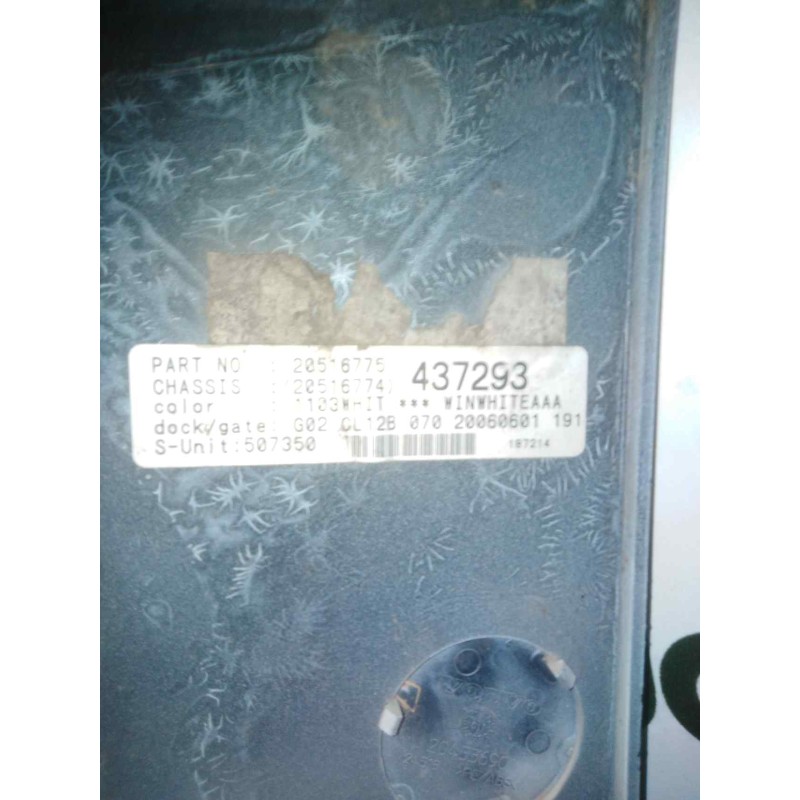 Recambio de rejilla delantera central para volvo fh 440 fg 4x2 low largo globetrotter (lhh2, l2h2) referencia OEM IAM 205167775 - Blanco 3
