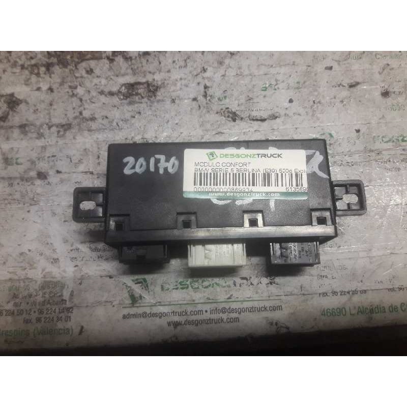 Recambio de modulo confort para bmw serie 5 berlina (e39) 520d exclusive referencia OEM IAM 61356904249 5/18/12 PINS - Gris 3