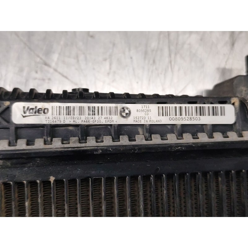 Recambio de radiador agua para bmw 4 descapotable (g23, g83) m4 competition m xdrive referencia OEM IAM 00809528503 - Gris 2