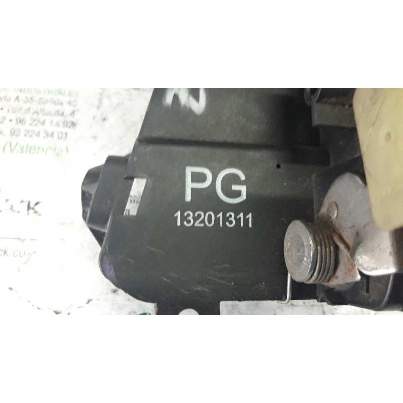 Recambio de cerradura puerta delantera izquierda para opel vectra c berlina 1.9 16v cdti cat (z 19 dth / lrd) referencia OEM IAM - Negro 6