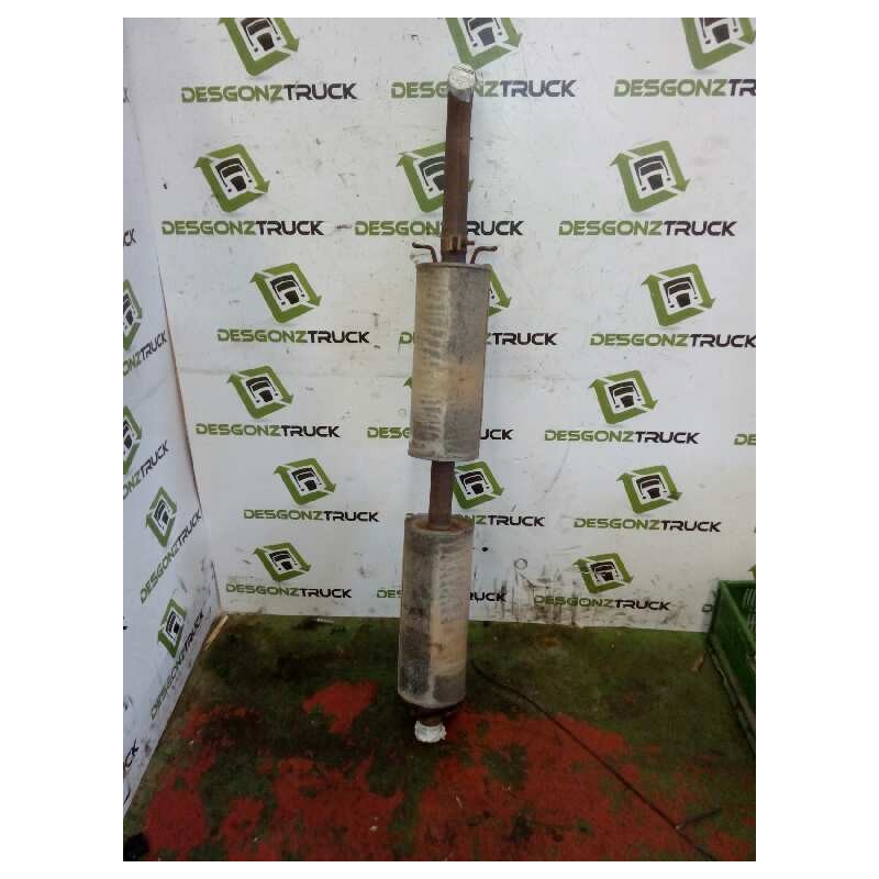 Recambio de tubo escape trasero para ford transit mod.2000 caja abierta ft 350 2.4 largo referencia OEM IAM 1442507 - Blanco