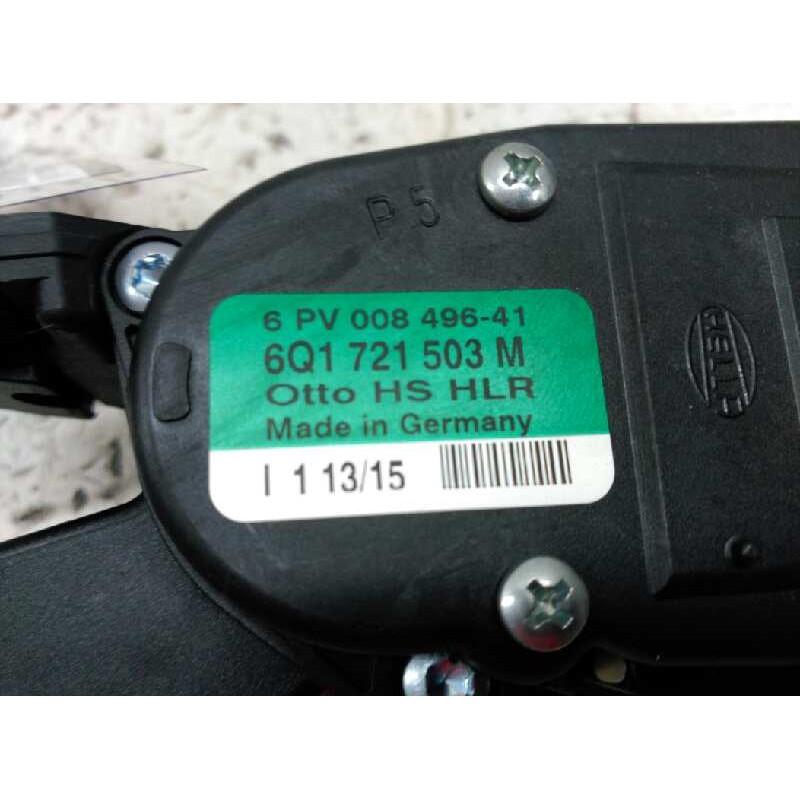 Recambio de potenciometro pedal para seat ibiza (6l1) cool referencia OEM IAM 6Q1721503M 6PV008496 2