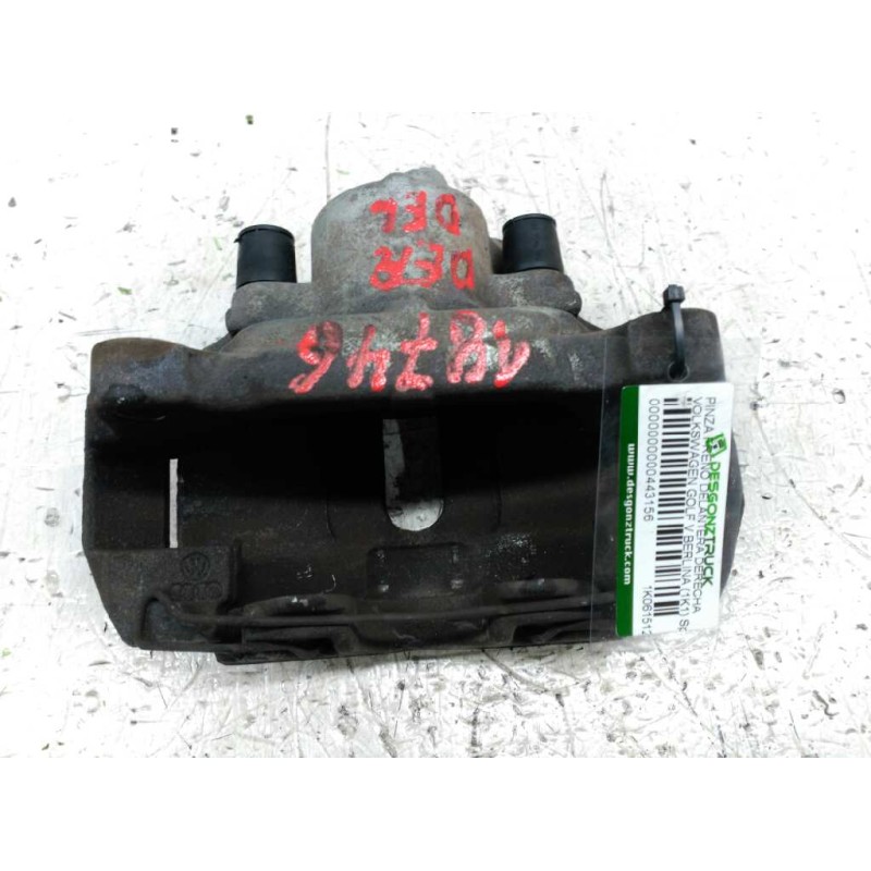 Recambio de pinza freno delantera derecha para volkswagen golf v berlina (1k1) sportline referencia OEM IAM 1K0615124M - Azul 3