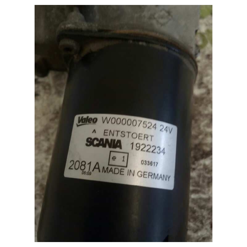 Recambio de motor limpia delantero para scania serie p/g/r (c-clase) fsa r500 (4x2) largura mediana cr 16 referencia OEM IAM 192 - Blanco 4