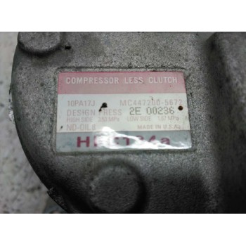 Recambio de compresor aire acondicionado para chrysler voyager (gs) 2.4 referencia OEM IAM MC447200 2E00236 