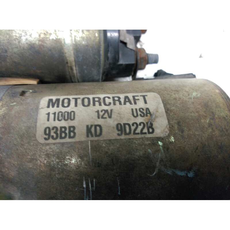 Recambio de motor arranque para ford cougar (mc) v6 referencia OEM IAM 93BB KD 9D22B MOTORCRAFT 22 DIENTES 5
