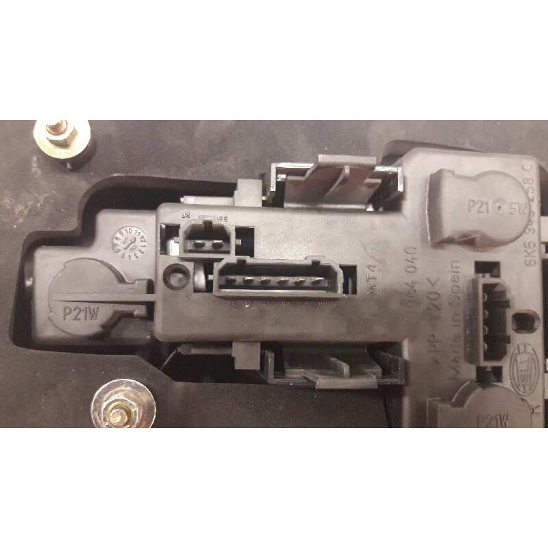 Recambio de piloto trasero derecho para seat ibiza (6k1) sport referencia OEM IAM 6K6945258 - Amarillo 3