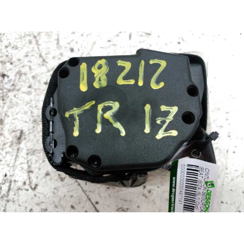 Recambio de cinturon seguridad trasero izquierdo para seat ibiza (6l1) cool referencia OEM IAM   