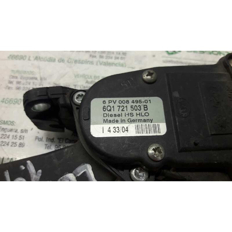 Recambio de potenciometro pedal para seat leon (1m1) last edition referencia OEM IAM 6Q1721503B 3