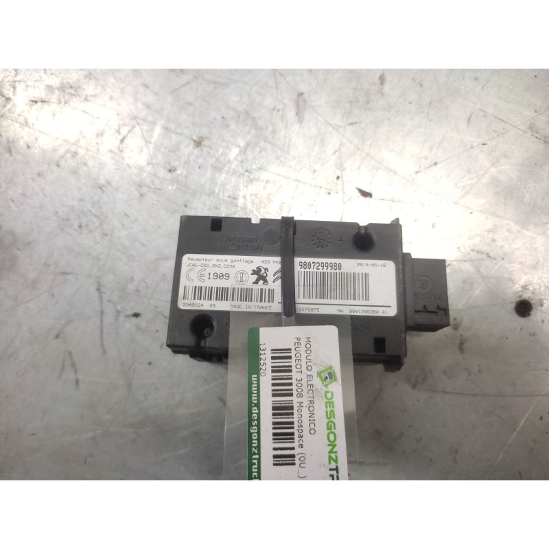 Recambio de modulo electronico para peugeot 3008 monospace (0u_) 1.6 hdi referencia OEM IAM 9807299980  