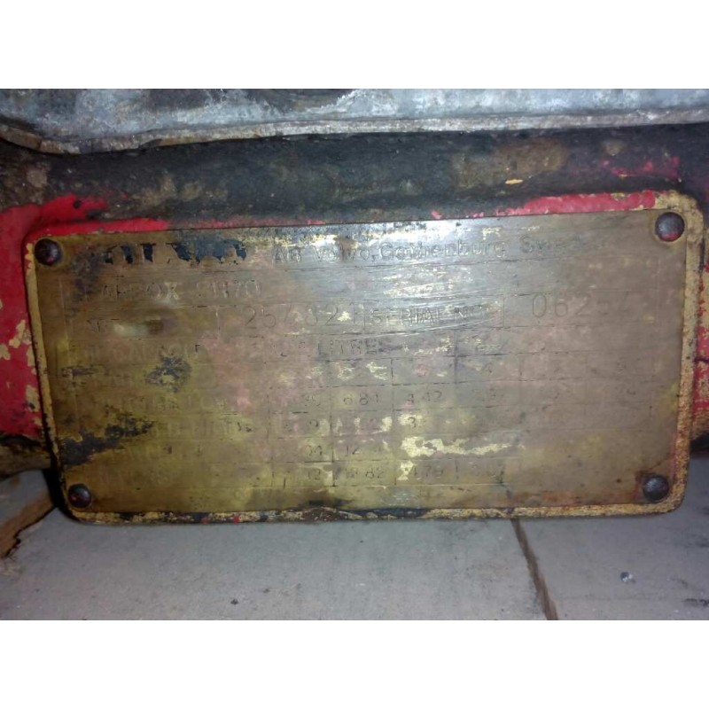 Recambio de caja cambios para volvo f 12 intercooler 400/291 kw fsafe 3700 / 17-18 to / 4x2 largo con 2 literas (lh2) referencia 5