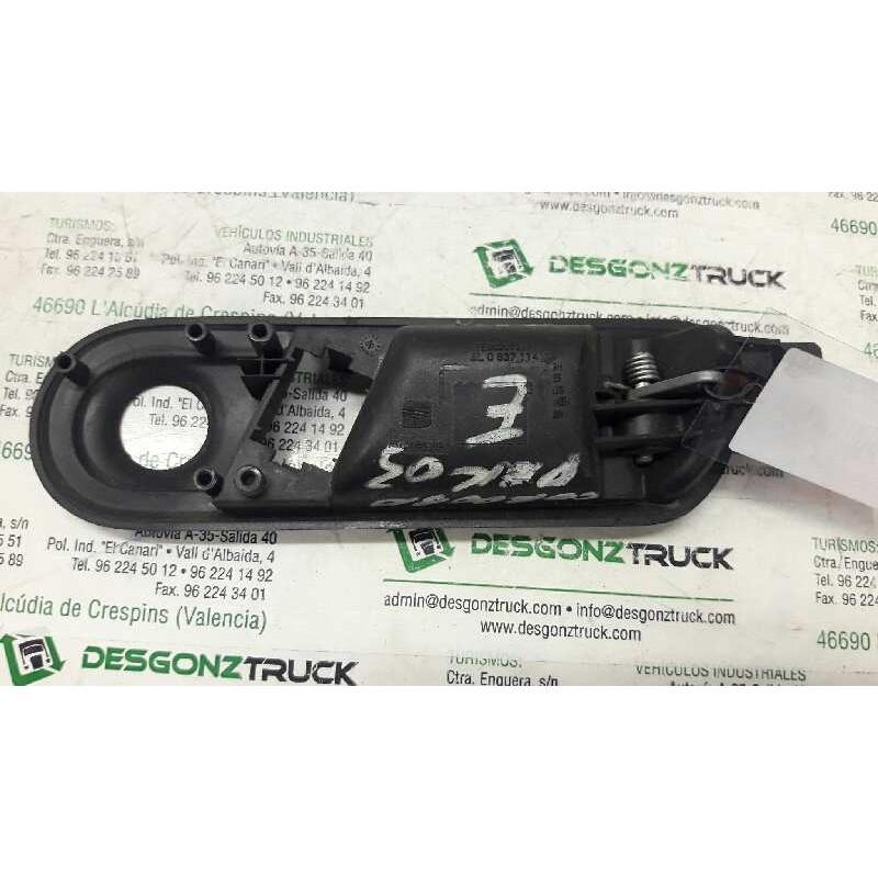 Recambio de maneta interior delantera derecha para seat cordoba berlina (6l2) 1.4 16v referencia OEM IAM 6L0837114 2
