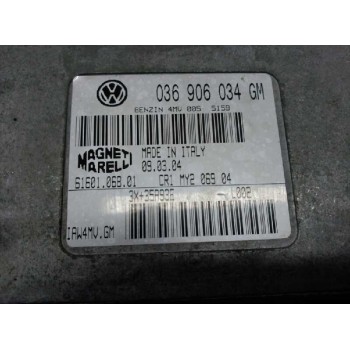 Recambio de centralita motor uce para seat ibiza (6l1) cool referencia OEM IAM 036906034GM 6160106801 MAGNETI MARELLI