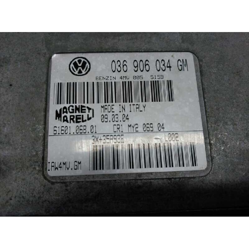 Recambio de centralita motor uce para seat ibiza (6l1) cool referencia OEM IAM 036906034GM 6160106801 MAGNETI MARELLI 2