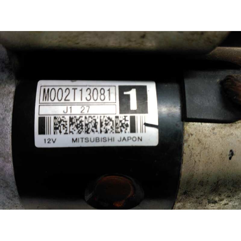 Recambio de motor arranque para citroën saxo 1.4 exclusive referencia OEM IAM M002T13081 MITSUBHISI 9 DIENTES 4