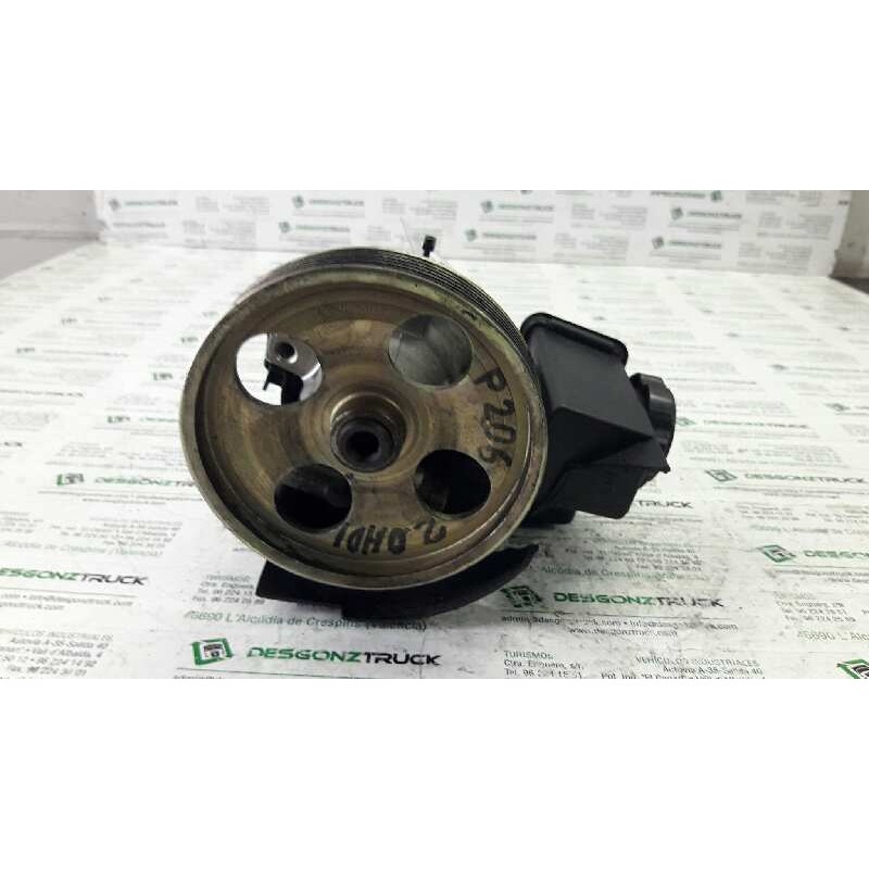 Recambio de bomba direccion para peugeot 206 berlina 2.0 16v cat referencia OEM IAM 9643691180  12.5 cm polea