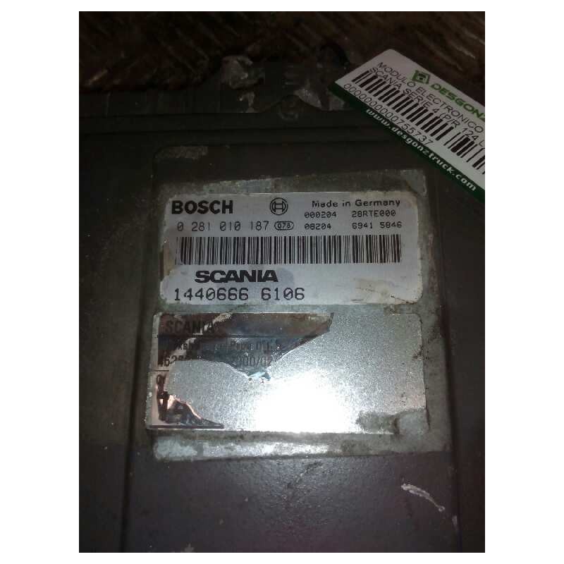Recambio de modulo electronico para scania serie 4 (p/r 124 l) fsa 420 (4x2) e2/e3 largo cr 19 topline referencia OEM IAM 144066 - Gris 2