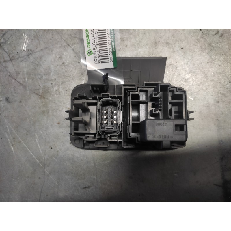 Recambio de boton regulacion de faros para renault scenic ii authentique referencia OEM IAM 8200121805 - Azul 2