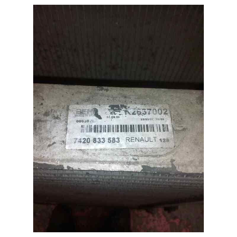 Recambio de intercooler para renault magnum ab 2005 12.8 diesel referencia OEM IAM 7420833583 81CM ALTO/59CM LARGO - Blanco 2