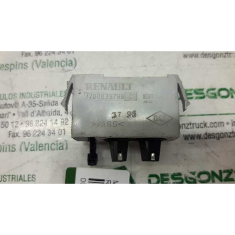 Recambio de modulo electronico para renault megane i berlina hatchback (ba0) 1.6e alize referencia OEM IAM 7700839798 AVISADOR P 2
