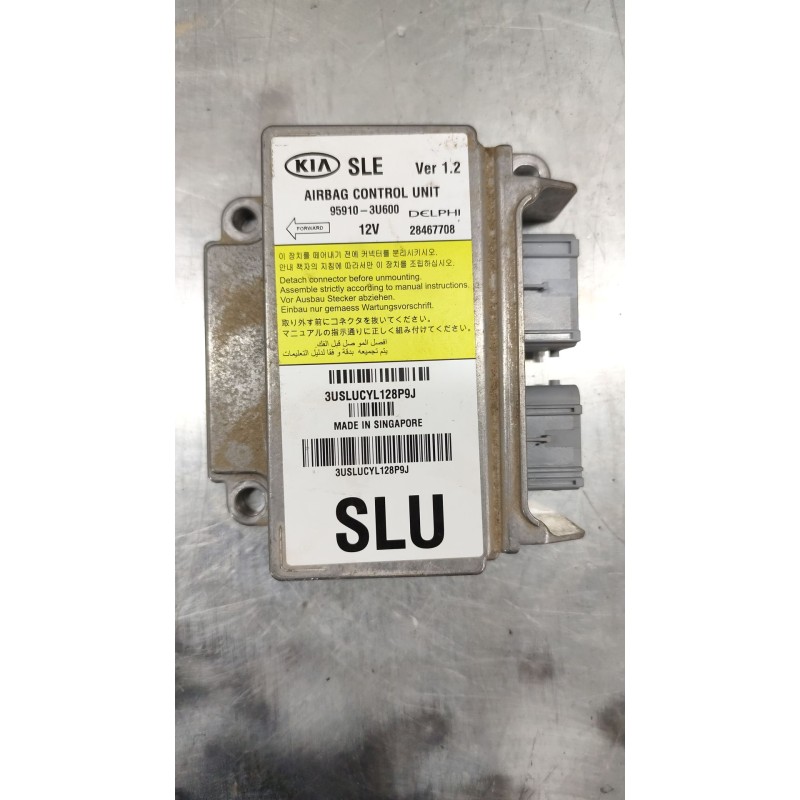 Recambio de centralita airbag para kia sportage concept 4x2 referencia OEM IAM 959103U600  3USLUCYL128P9J