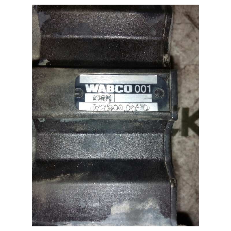 Recambio de valvula aire para man tg - a 18.460 fki / bb (e3/e4) l referencia OEM IAM 4729000550 WABCO VALVULA CONTROL DE EJE EL - Blanco 3