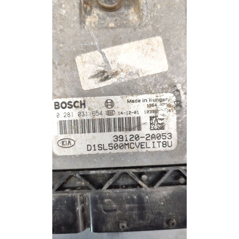 Recambio de centralita motor uce para kia sportage concept 4x2 referencia OEM IAM 0281031654  391202A053 3