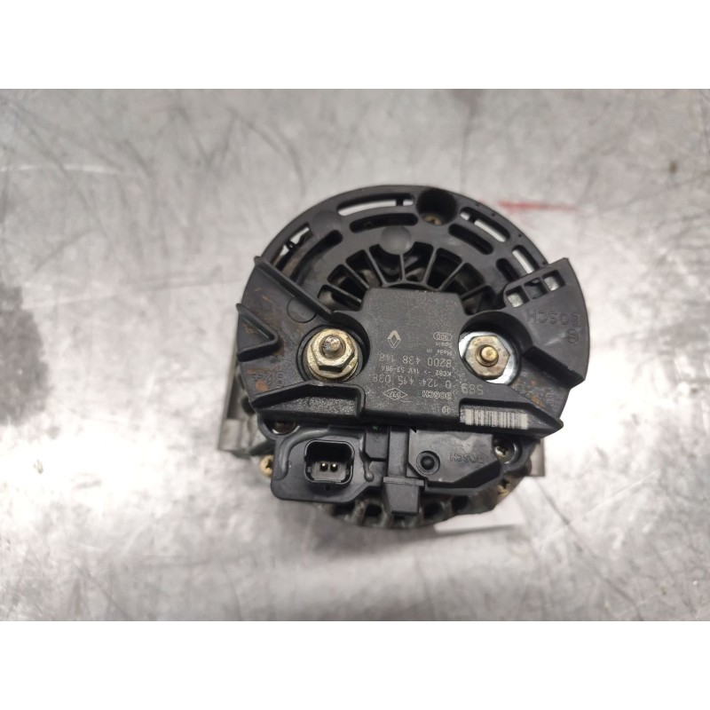 Recambio de alternador para dacia logan ambiance referencia OEM IAM BOSCH 0124415038 14V 53-98A 8200438148 2