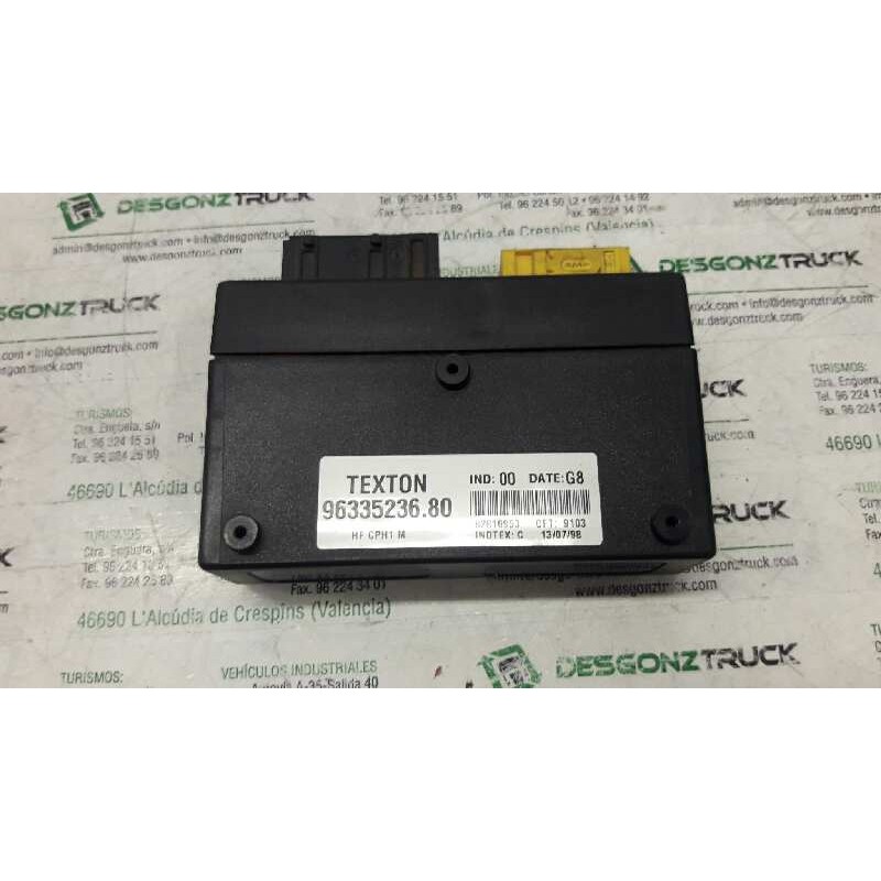 Recambio de centralita cierre para citroën xsara berlina 2.0 hdi exclusive (80kw) referencia OEM IAM 9633523680 2