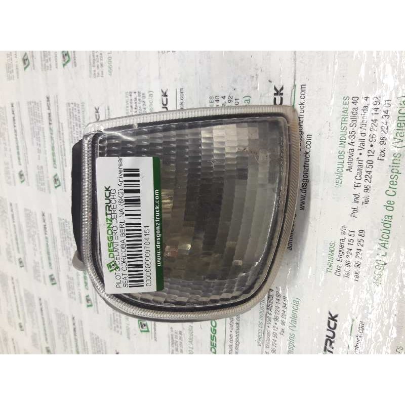 Recambio de piloto delantero derecho para seat cordoba berlina (6k2) aniversario referencia OEM IAM   