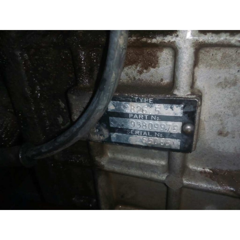Recambio de caja cambios para iveco daily caja abierta / volquete 35-12 caja abierta referencia OEM IAM 28265 93809979 55065 4