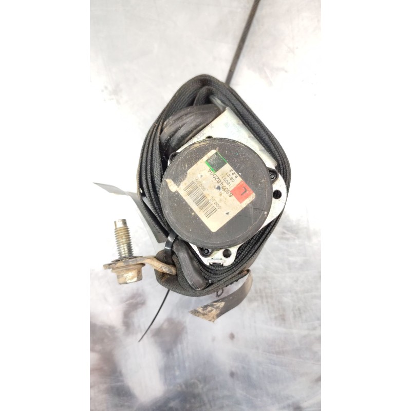 Recambio de cinturon seguridad trasero izquierdo para nissan juke (f15) 1.6 dig-t nismo rs referencia OEM IAM 630748200A  160311 - Negro 2