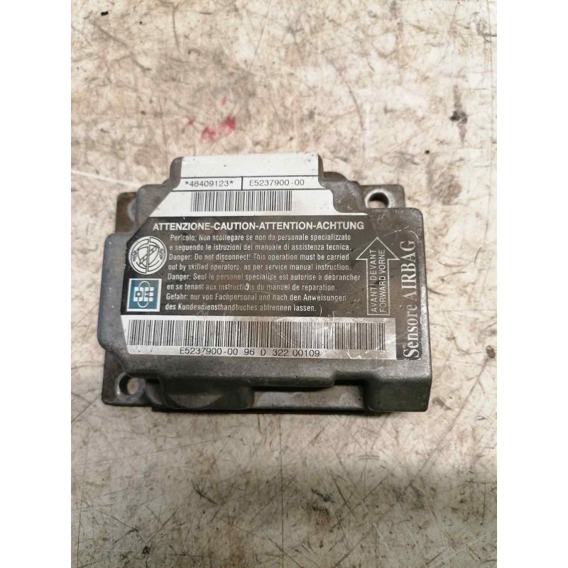 Recambio de centralita airbag para fiat marea berlina (185) 1.9 turbodiesel referencia OEM IAM 46409123 E523790000 
