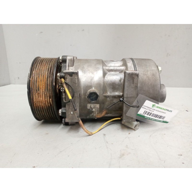 Recambio de compresor aire acondicionado para renault midlum 4.8 diesel referencia OEM IAM SL7H15 - Blanco 2