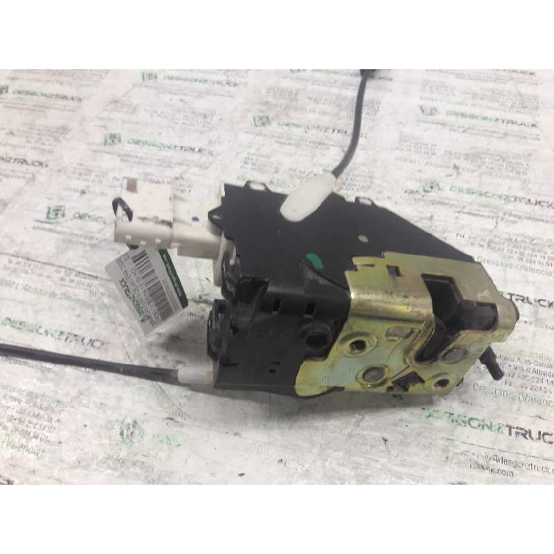 Recambio de cerradura puerta delantera derecha para citroën c4 berlina 1.6 16v hdi referencia OEM IAM - Negro 2
